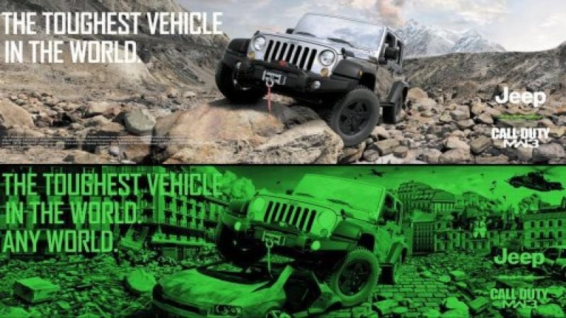 The award winning Jeep billboard