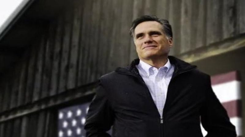 Republican presidential candidate Mitt Romney