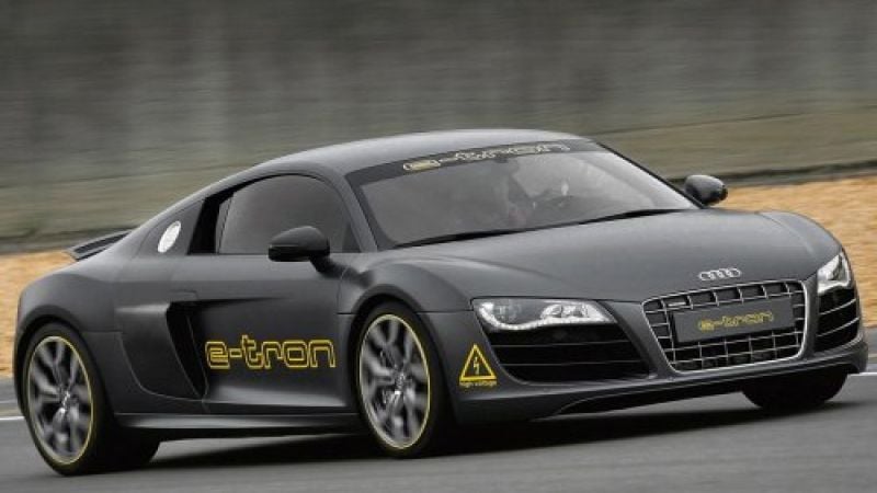 The Audi R8 E-Tron