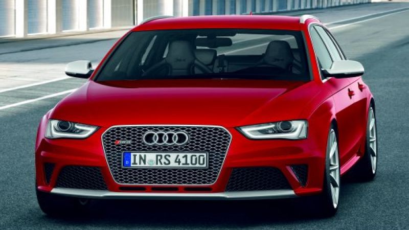 The 2013 Audi RS4 Avant