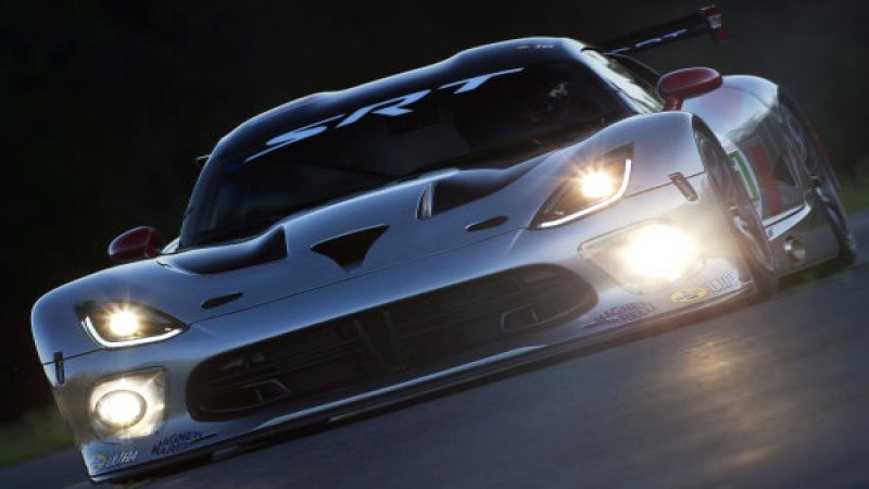 The front end of the new 2013 SRT Viper GTS-R