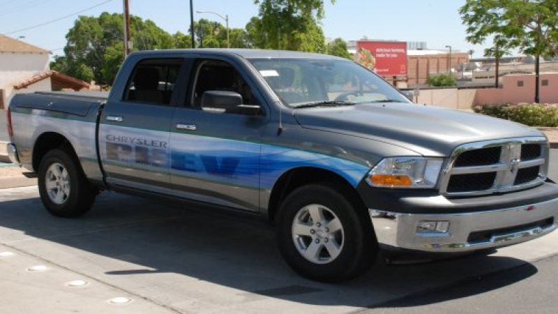 Ram plug-in hybrid pickup