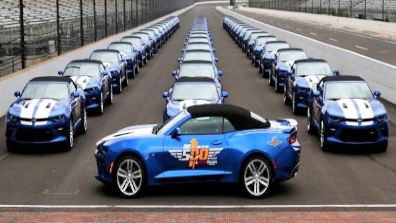 2016 Indy 500 Camaro Festival Cars