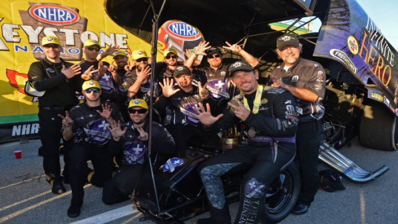 JAck Beckman and his team celebrating