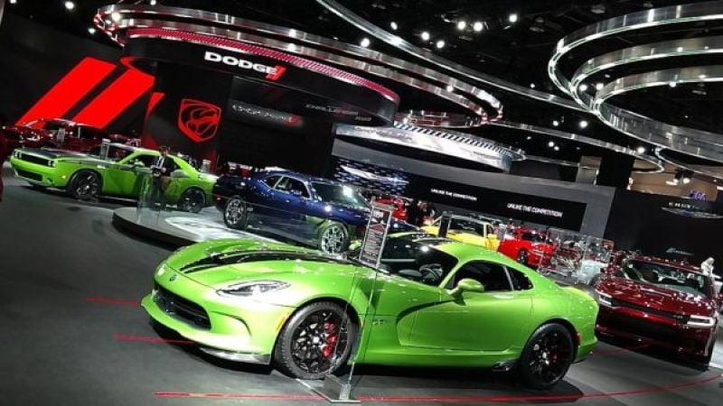 Dodge 2017 NAIAS display