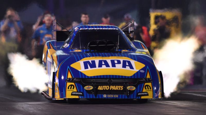 Capps Dodge Charger at night