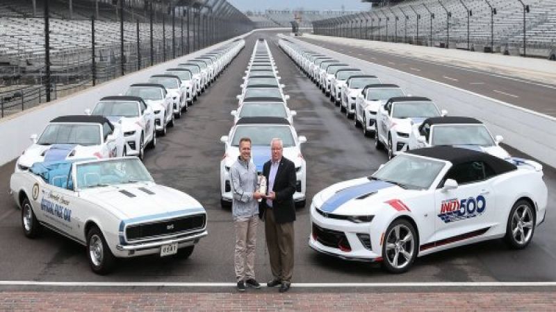 2017 indy 500 camaro festival cars