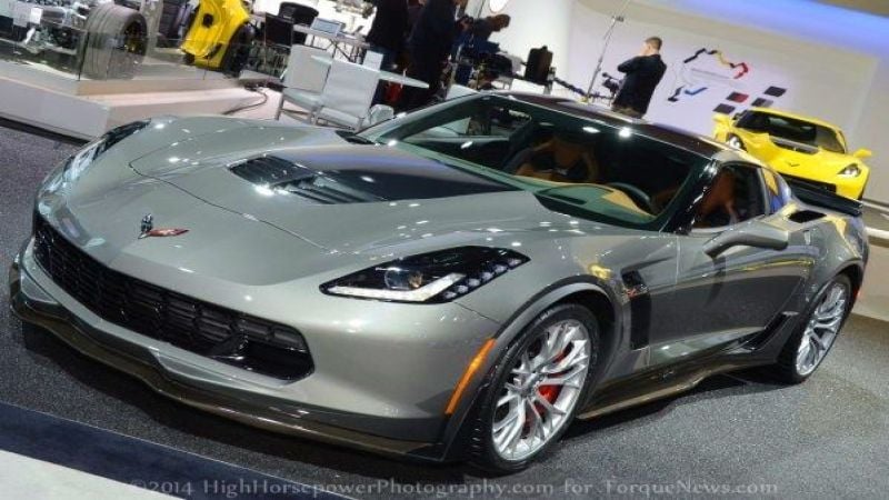 A pair of 2015 Chevrolet Corvette Z06 