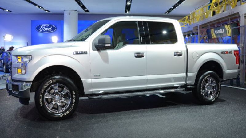 2015 F150 in silver