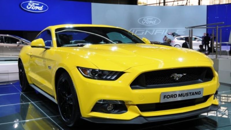 2015 Mustang in Paris