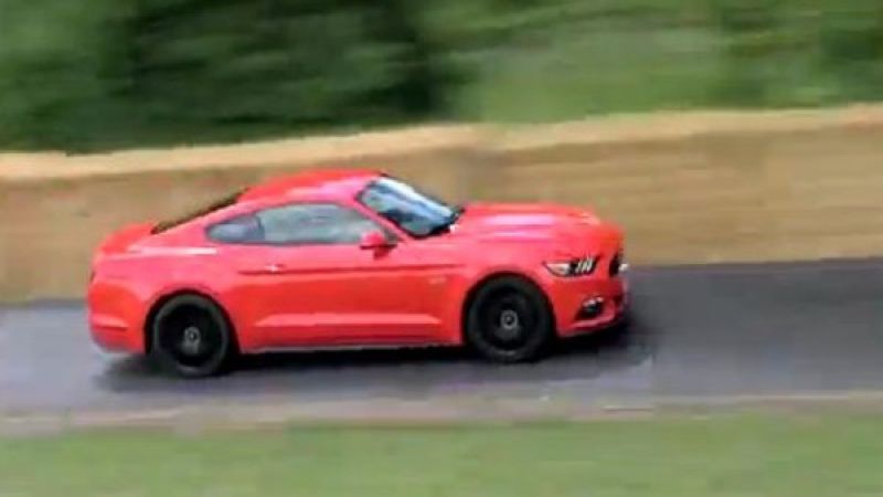 2015 mustang at goodwood