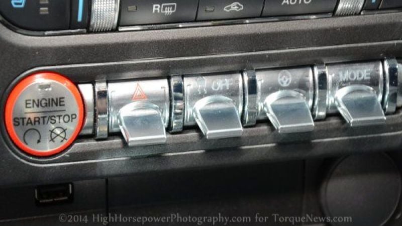 2015 Ford Mustang GT EcoBoost Engine Start Stop