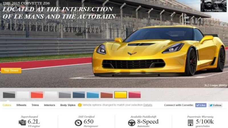 2015 z06 config