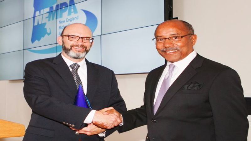 Craig Fitzgerald with Ed Welburn