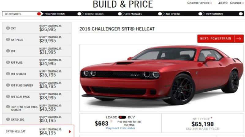 2016 Hellcat Challenger build