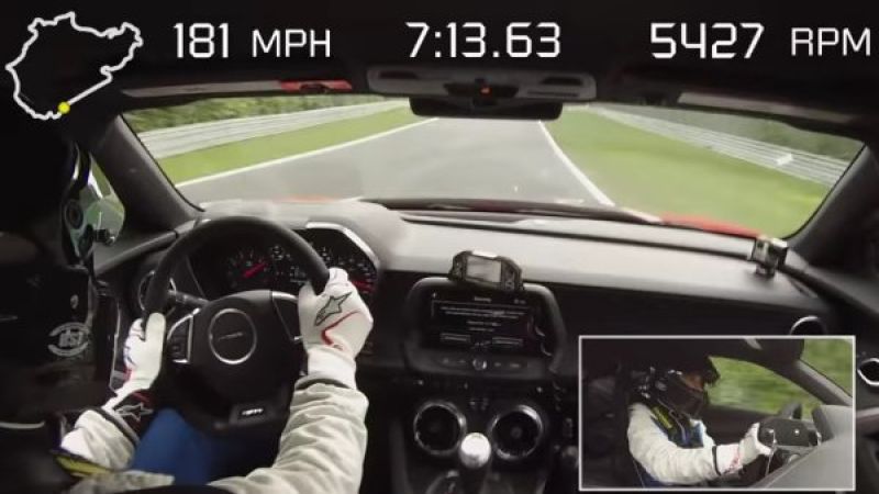 2017 Camaro ZL1 Ring video