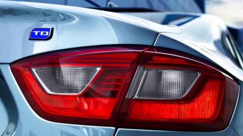 2017 Cruze Diesel tail light