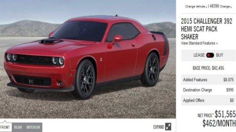 scat pack shaker screen shot