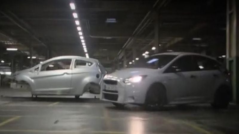 Block drives the Focus RS