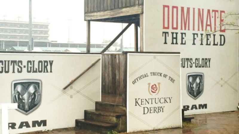 Ram at the Kentucky Derby