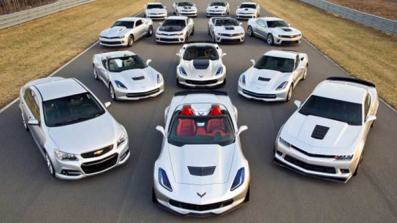 Chevy Camaro, Corvette