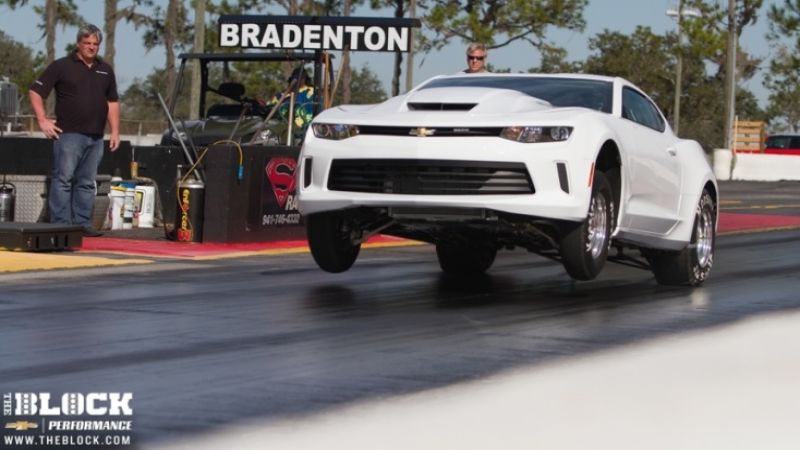 2016 Copo Camaro wheels up