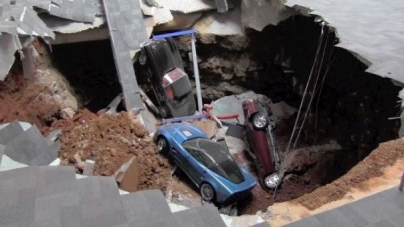 Corvette sinkhole