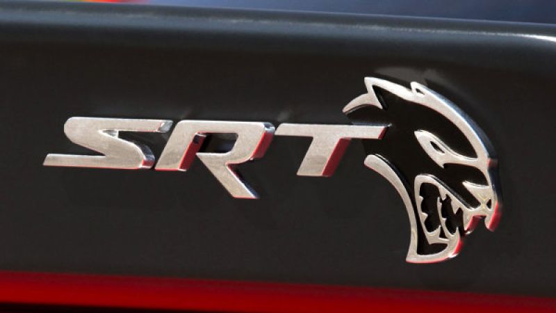 2017 Hellcat Challenger badge