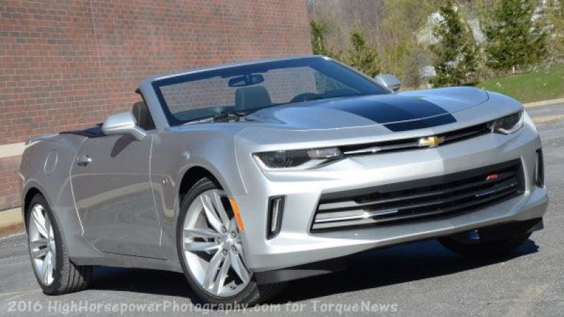 2016 Camaro convertible