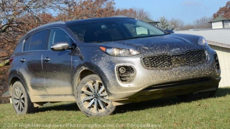 2017 sportage dirty