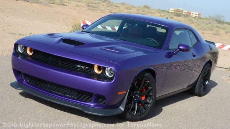 2016 Dodge Challenger SRT Hellcat in Plum Crazy