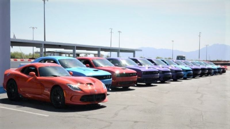 Dodge performande at Bondurant