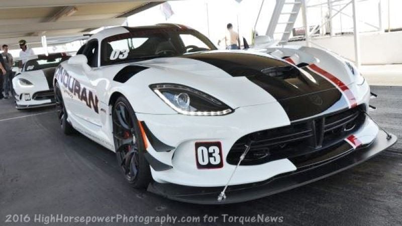 Viper ACR at Bondurant