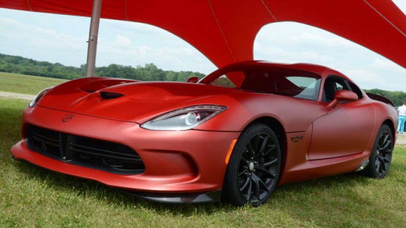 Viper in matte red