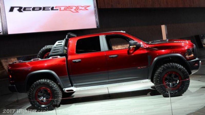 Ram Rebel TRX Concept in Detroit
