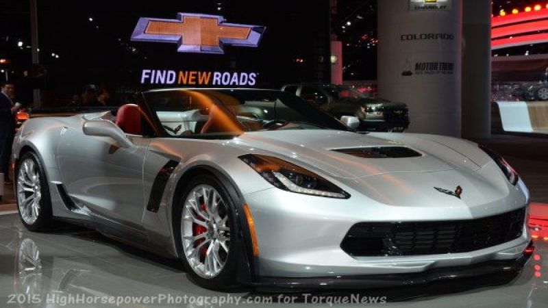 C7 Corvette Z06 vert