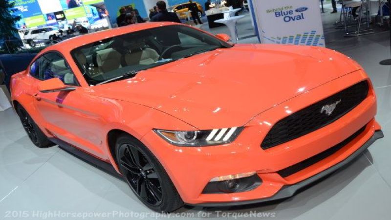 2015 Mustang in Competition Orange