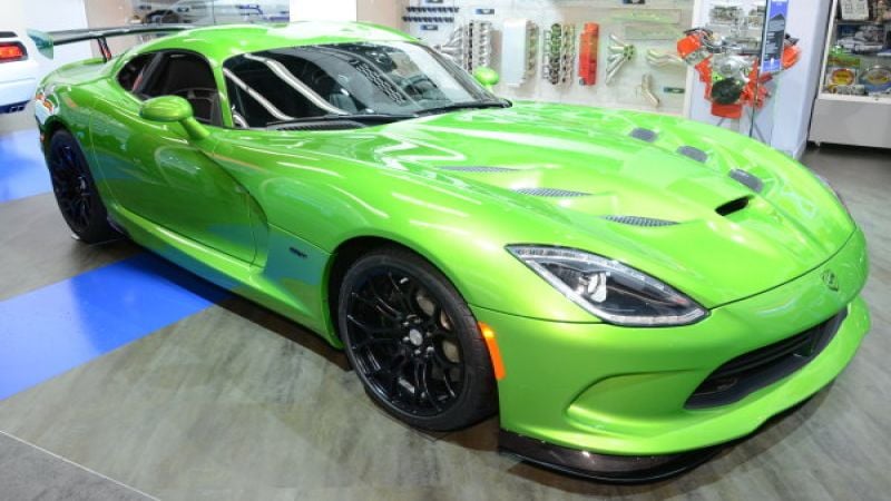 The Stryker Green 2014 SRT Viper