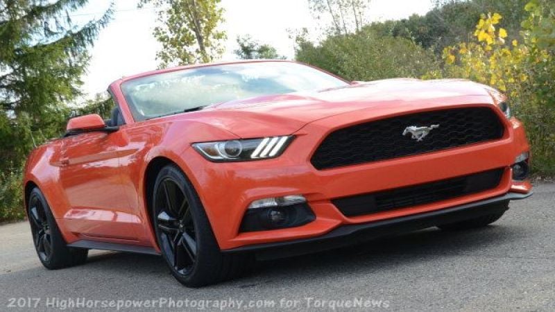 2016 Mustang convertible