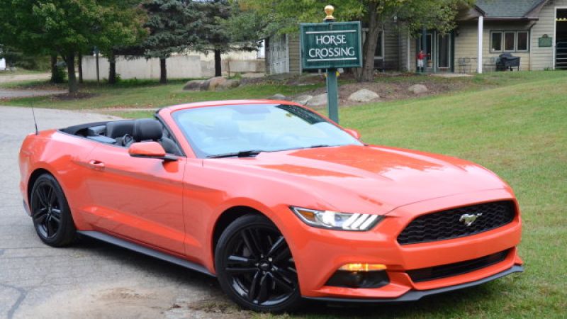 2015 EcoBoost Mustang Convertible