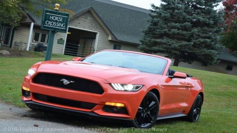 2015 EcoBoost Mustang Convertible