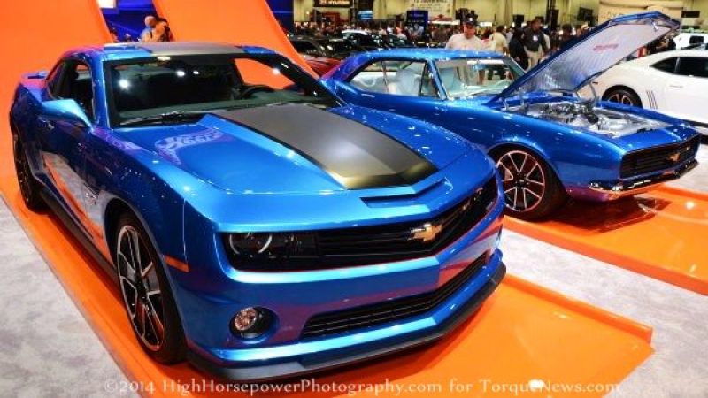 SEMA hot wheels camaros
