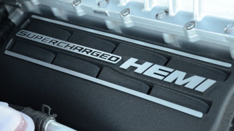 Hellcat engine cover