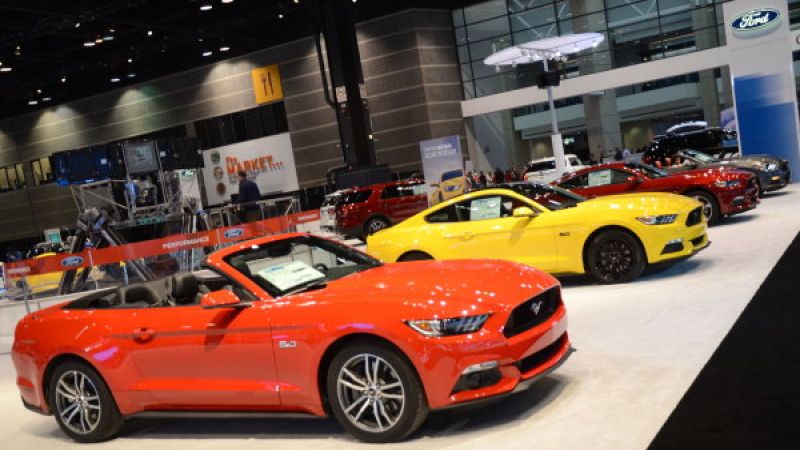 Mustang spread in Chicago