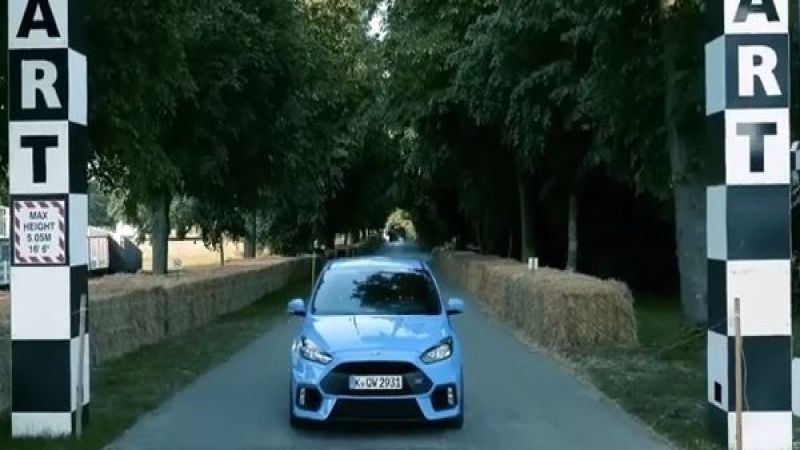 Focus RS at Goodwood