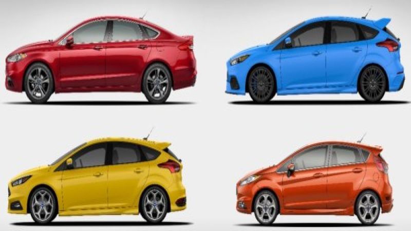 Ford's small performance car lineup