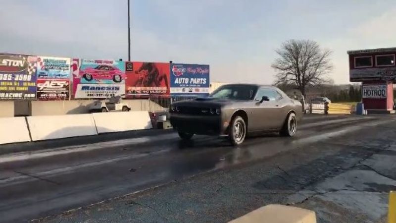 Gamble Hellcat Challenger 976 launch still