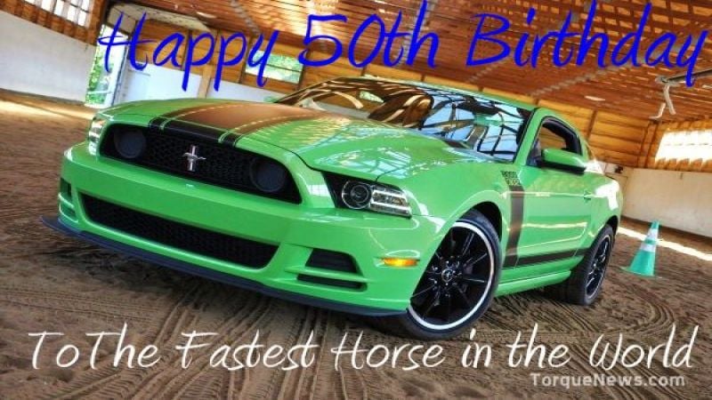 Happy Birthday Mustang