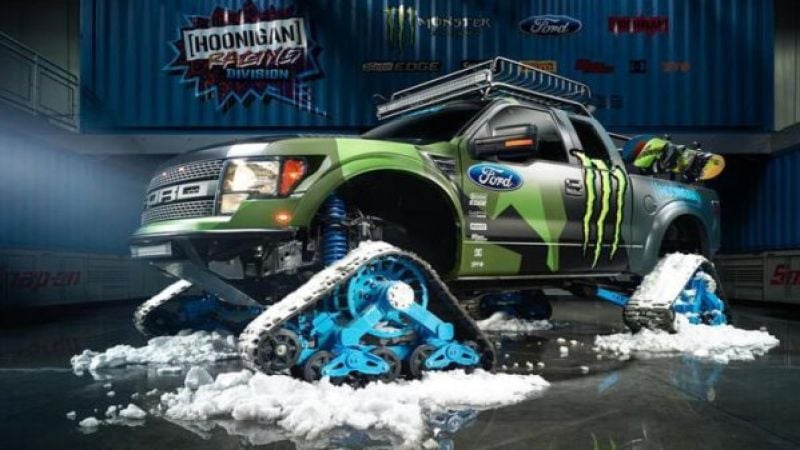 Ken Block's Ford F150 RaptorTrax