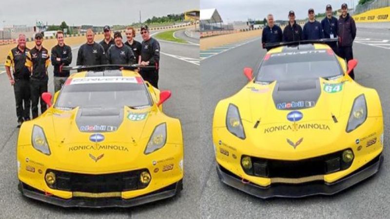 Lemans 2016 Corvette Racing Pair